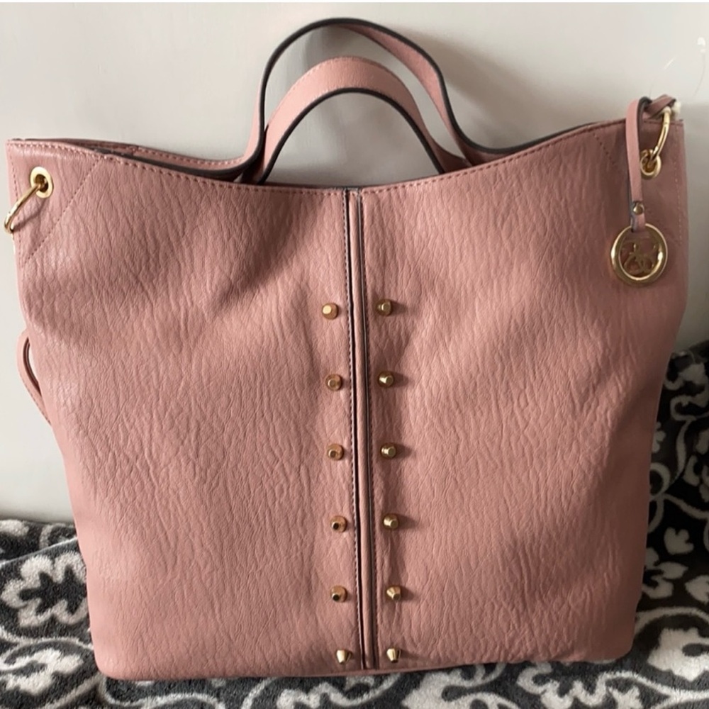 NWT Jessica Simpson Studded Rose Water Tote